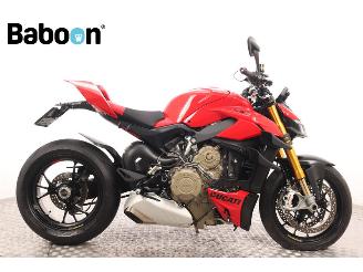 krockskadad bil motor Ducati Streetfighter V4 S 2023/4