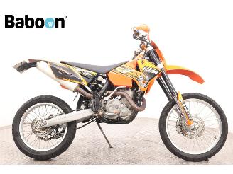 krockskadad bil motor KTM 450 EXC Racing 2005/8
