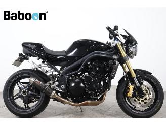 krockskadad bil motor Triumph Speed Triple 1050 2007/4