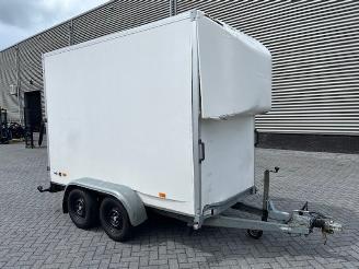 Unfall Kfz Anhänger Hapert  gesloten aanhangwagen 300x150x210cm 2014/7
