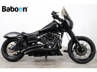 danneggiata motocicli Harley-Davidson  FXDBI Dyna Street Bob 2006/2