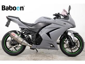 dañado motos Kawasaki Ninja 250 R  2009/5