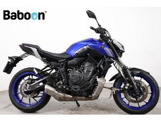 Schade motor Yamaha MT-07 ABS 2021/5