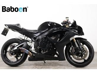 damaged motor cycles Suzuki GSX-R 600  2007/6
