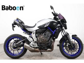 danneggiata motocicli Yamaha MT-07 ABS 2015/6