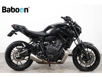 danneggiata motocicli Yamaha MT-07  2024/3