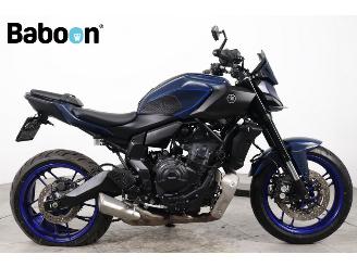 danneggiata motocicli Yamaha MT-07  2025/4