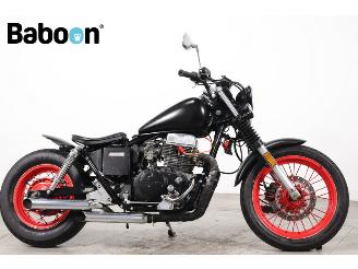 Unfall Kfz Motorrad Honda CMX 450 Rebel 1989/3