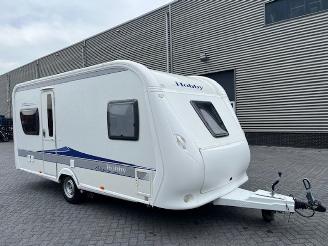 krockskadad bil caravan Hobby  Excellent 460 UFE Incl. Mover 2009/4