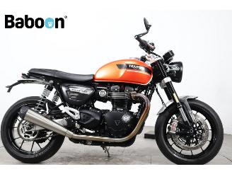 krockskadad bil motor Triumph  Speed Twin 1200 2024/5