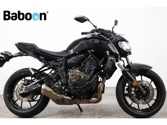 škoda motocykly Yamaha MT-07 ABS 2018/9