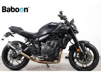 krockskadad bil motor Yamaha MT-07  2025/4
