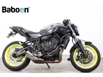 danneggiata motocicli Yamaha MT-07 ABS 2016/12