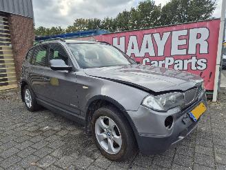 damaged passenger cars BMW X3 2.0 i 2010/9
