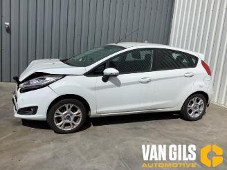 Coche siniestrado Ford Fiesta Fiesta 6 (JA8), Hatchback, 2008 / 2018 1.0 SCI 12V 80 2017/2