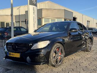 damaged passenger cars Mercedes C-klasse AMG 43 4MATIC 367PK 4X4 2016/11