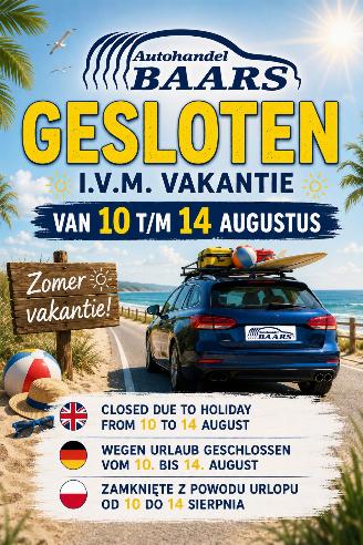 Unfallwagen Audi  MA 10 AUG T/M VRIJ 14 AUG GESLOTEN IVM VAKANTIE 2026/7