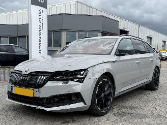 skadebil auto Skoda Superb Combi 1.4 TSI iV Business Edition 2021/3