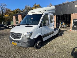 krockskadad bil bedrijf Mercedes Sprinter 516 CDI TREKKER BE DUBBEL CABINE 2018/9