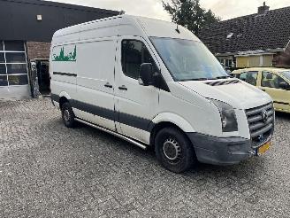 krockskadad bil bedrijf Volkswagen Crafter 2.5 TDI LANG HOOG. AIRCO. 2010/8