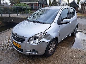 damaged passenger cars Opel Agila 1.0i 2012/3