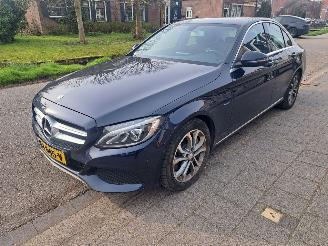 damaged passenger cars Mercedes C-klasse 350e lease edition automaat hybrid 2016/12