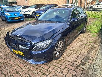 krockskadad bil auto Mercedes C-klasse C350e automaat 2015/9