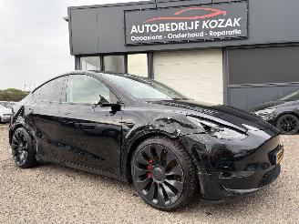 Damaged car Tesla Model Y Performance AWD 75 kWh LONG RANGE 2023/5