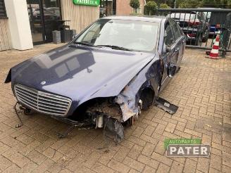 Auto da rottamare Mercedes S-klasse S (W220), Sedan, 1998 / 2005 5.0 S-500 V8 24V 2001/6