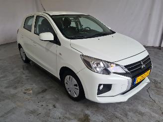 uszkodzony samochody osobowe Mitsubishi Space-star 1.2 Cool+ 2021/5