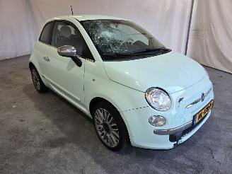 Voiture accidenté Fiat 500 1.2 Lounge 2015/1