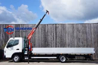 Schadeauto Mitsubishi Canter 3C15 3.0 DI Open Laadbak Kraan Automaat Airco Trekhaak 110KW Euro 5 2013/3