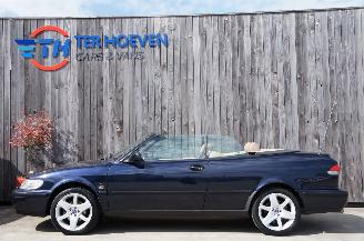 skadebil auto Saab 9-3 2.0T Cabrio S Luxury Airco Cruise Stoelverwarming 110KW 2001/4