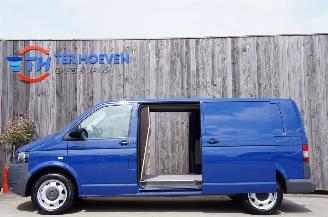 skadebil auto Volkswagen Transporter T5 2.0 TDi Lang 4-Motion Airco Navi Cruise Standkachel 132KW Euro 5 2012/1