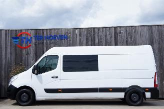 krockskadad bil auto Renault Master 2.3 DCi Maxi Dubbele Cabine Airco Navi Trekhaak 125KW Euro 6 2019/4