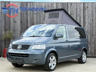 Vaurioauto  campers Volkswagen  T5 Multivan 1.9 TDI Aufstelldach Klima Navi AHK 7-Sitzer 2007/2