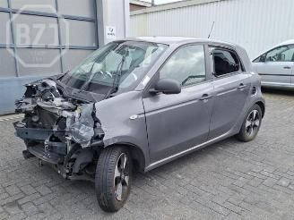 Auto da rottamare Smart Forfour Forfour (453), Hatchback 5-drs, 2014 1.0 12V 2018/6