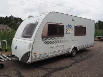 skadebil caravan Knaus  Sudwin 500 Fdk Stappelbed 2008/3