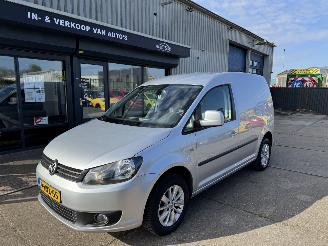 skadebil auto Volkswagen Caddy 1.6 TDI AIRCO LEER AUTOMAAT 75KW 2013/2