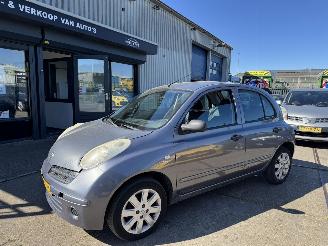 krockskadad bil auto Nissan Micra 1.2 AIRCO 5-DEURS 2007/9