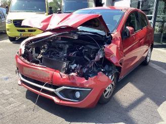 demontáž osobní automobily Mitsubishi Space-star Space Star (A0), Hatchback, 2012 1.0 12V 2017/11