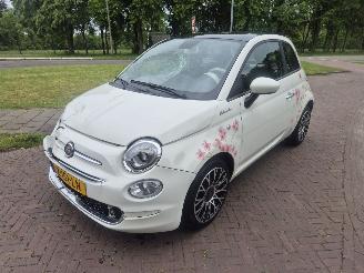 Vaurioauto  passenger cars Fiat 500 1.0 HYBRID RED 2022/11