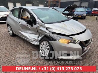 Coche siniestrado Nissan Micra Micra (K14), Hatchback, 2016 / 2024 1.0 IG-T 92 2022/4