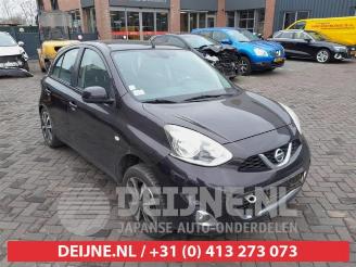Vrakbiler auto Nissan Micra Micra (K13), Hatchback, 2010 / 2016 1.2 12V DIG-S 2013/11