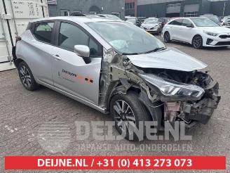 Coche siniestrado Nissan Micra Micra (K14), Hatchback, 2016 / 2024 0.9 IG-T 12V 2018