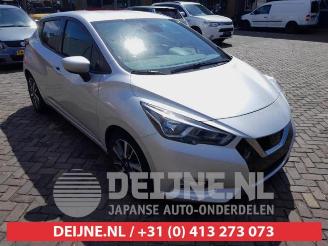 Vrakbiler auto Nissan Micra Micra (K14), Hatchback, 2016 / 2024 0.9 IG-T 12V 2018/11