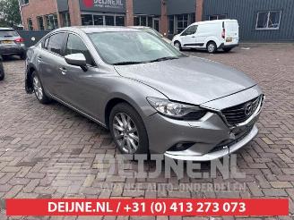 Uttjänta bilar auto Mazda 6 6 (GJ/GH/GL), Sedan, 2012 2.2 SkyActiv-D 150 16V 2015/2