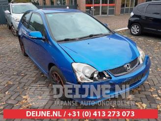 Coche siniestrado Honda Civic Civic (EP/EU), Hatchback 3-drs, 2000 / 2005 1.4 16V 2005/10
