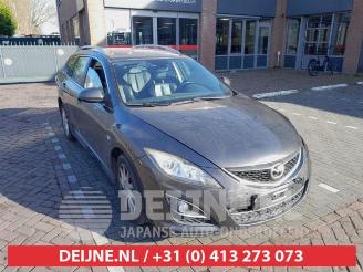 Vrakbiler auto Mazda 6 6 SportBreak (GH19/GHA9), Combi, 2008 / 2013 2.2 CDVi 16V 130 2012/4