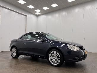 krockskadad bil auto Volkswagen Eos 2.0 T-FSI DSG Navi Clima 2007/2